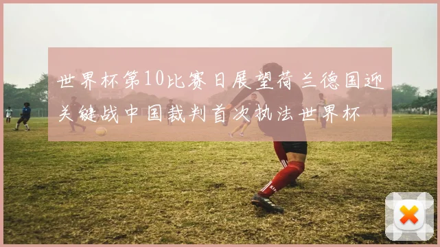 世界杯第10比赛日展望荷兰德国迎关键战中国裁判首次执法世界杯